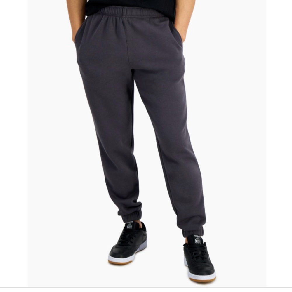 ID Ideology Men's Fleece Sweatpants Deep Charcoal